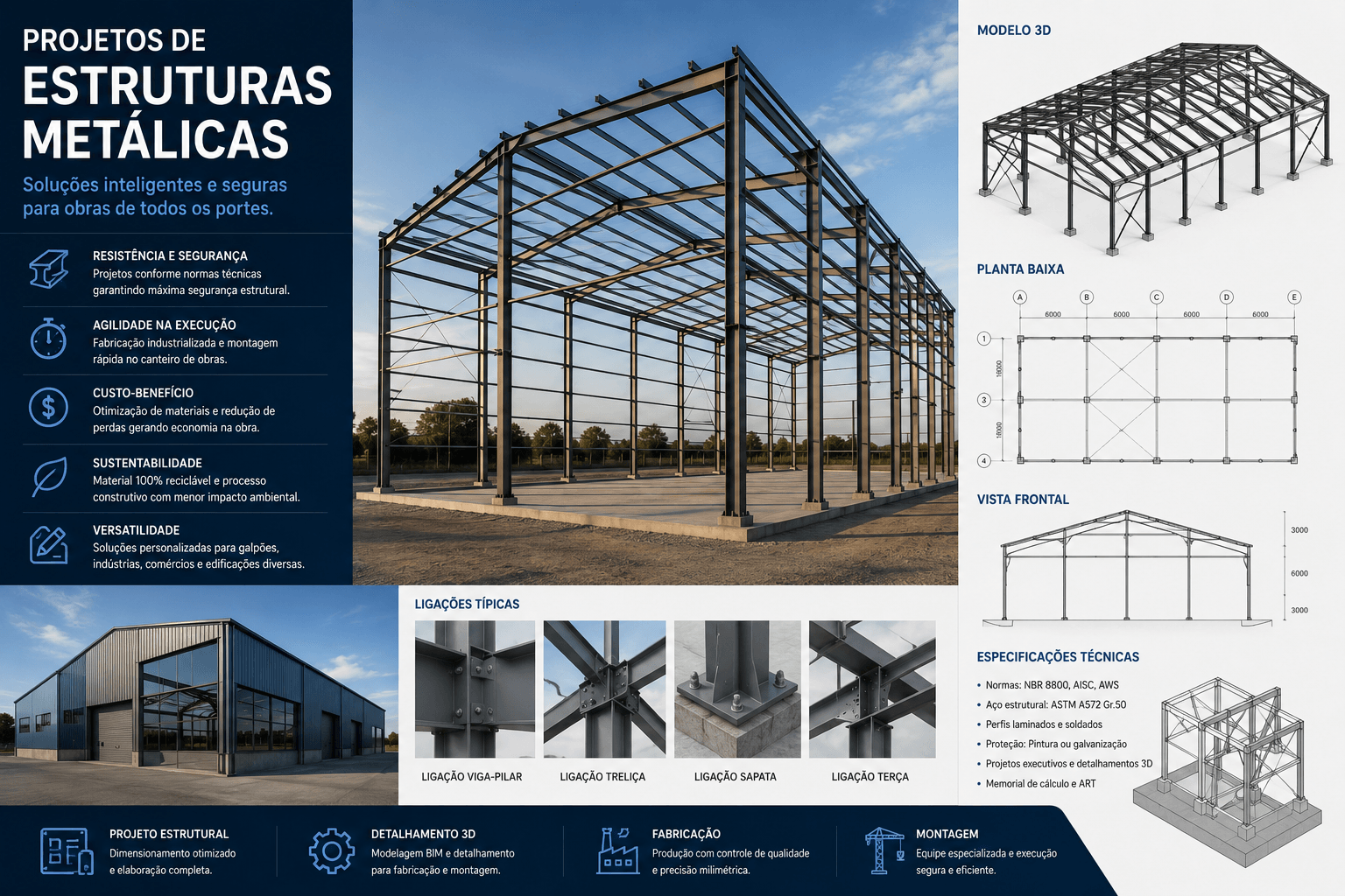 EStruturas metálicas